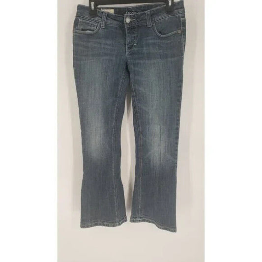 Sz 7  Low Rise Decree Stretch Bootcut Jeans