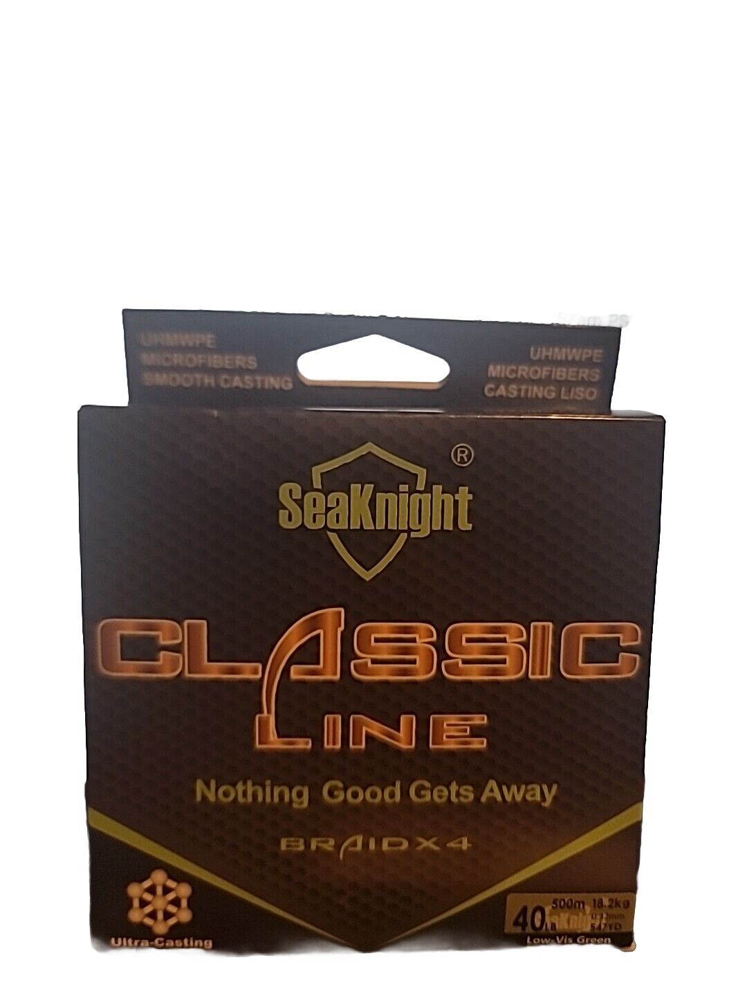 Seaknight Classic Braided Fishing Line, Abrasion Resistant Braided 40lb 547yrd - Opticdeals