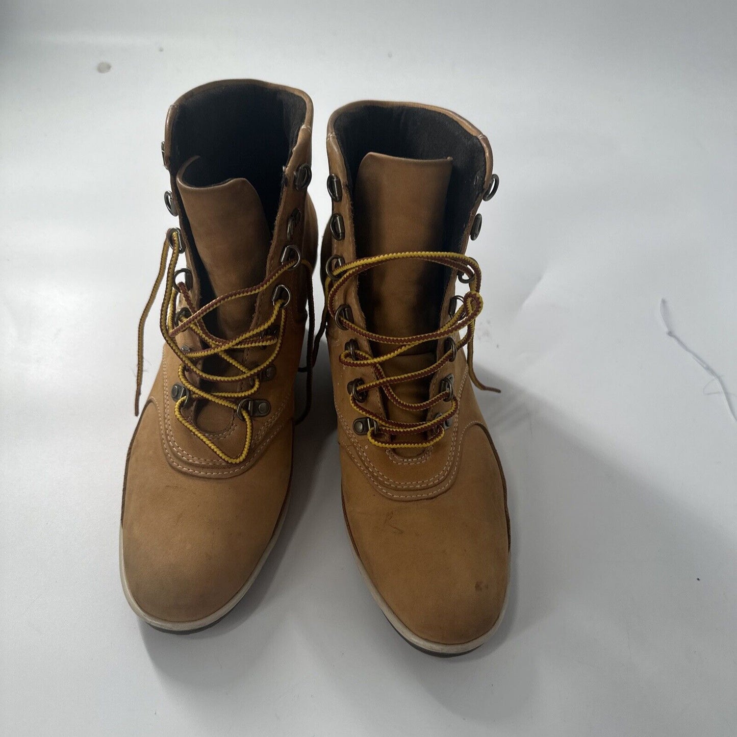 Timberland Wedge Heel Boots Size 8.5