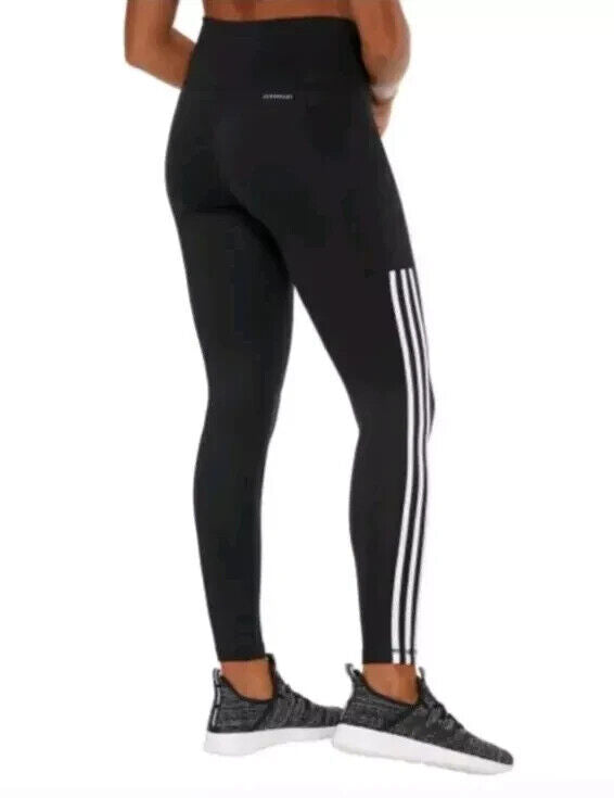 adidas Aeroknit Training Tights  Seamless 7/8 Womens Size M 3 Stripes