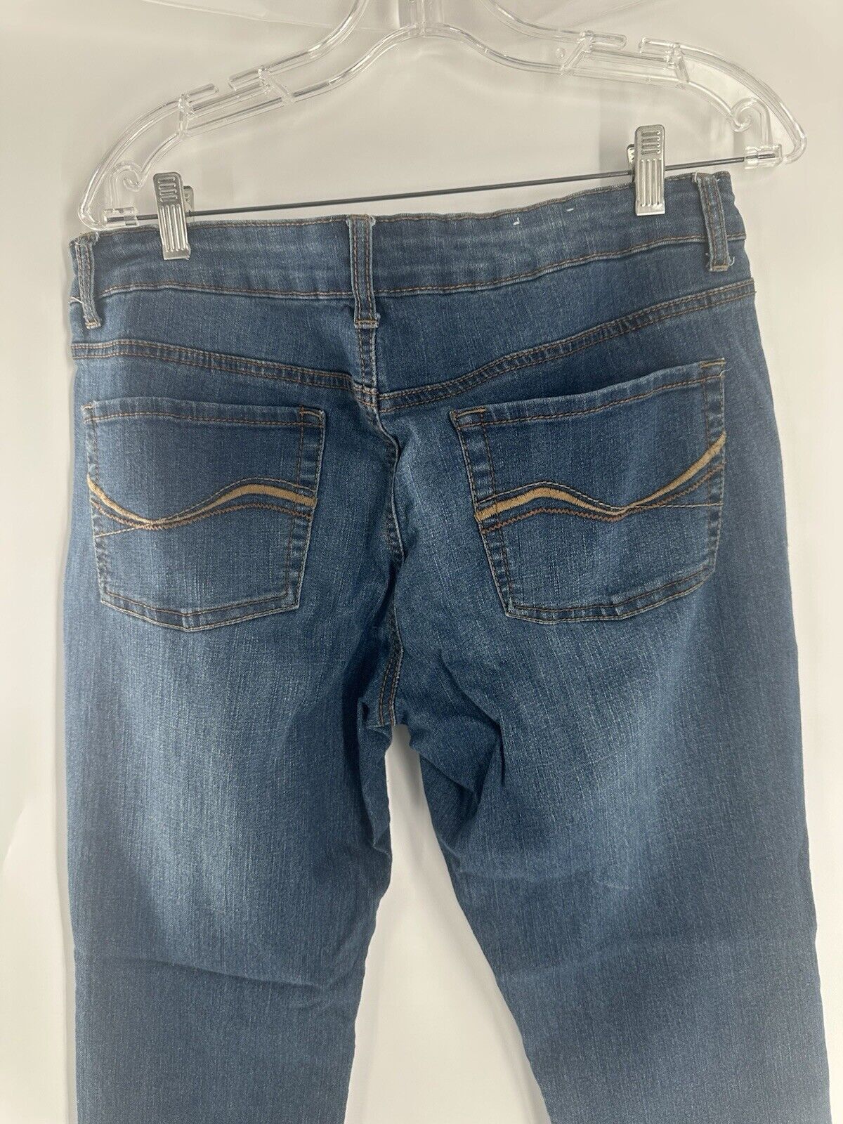 SO Skinny Jeans Mid Rise Sz 15 Dark Wash