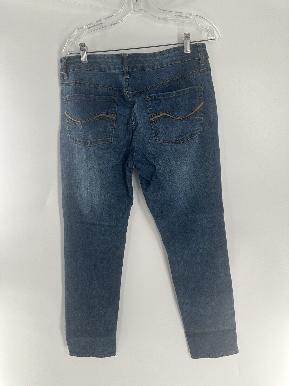 SO Skinny Jeans Mid Rise Sz 15 Dark Wash