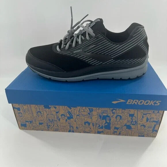 Size 11.5 Wide - Brooks Addiction Walker Black - 110319-2E-083