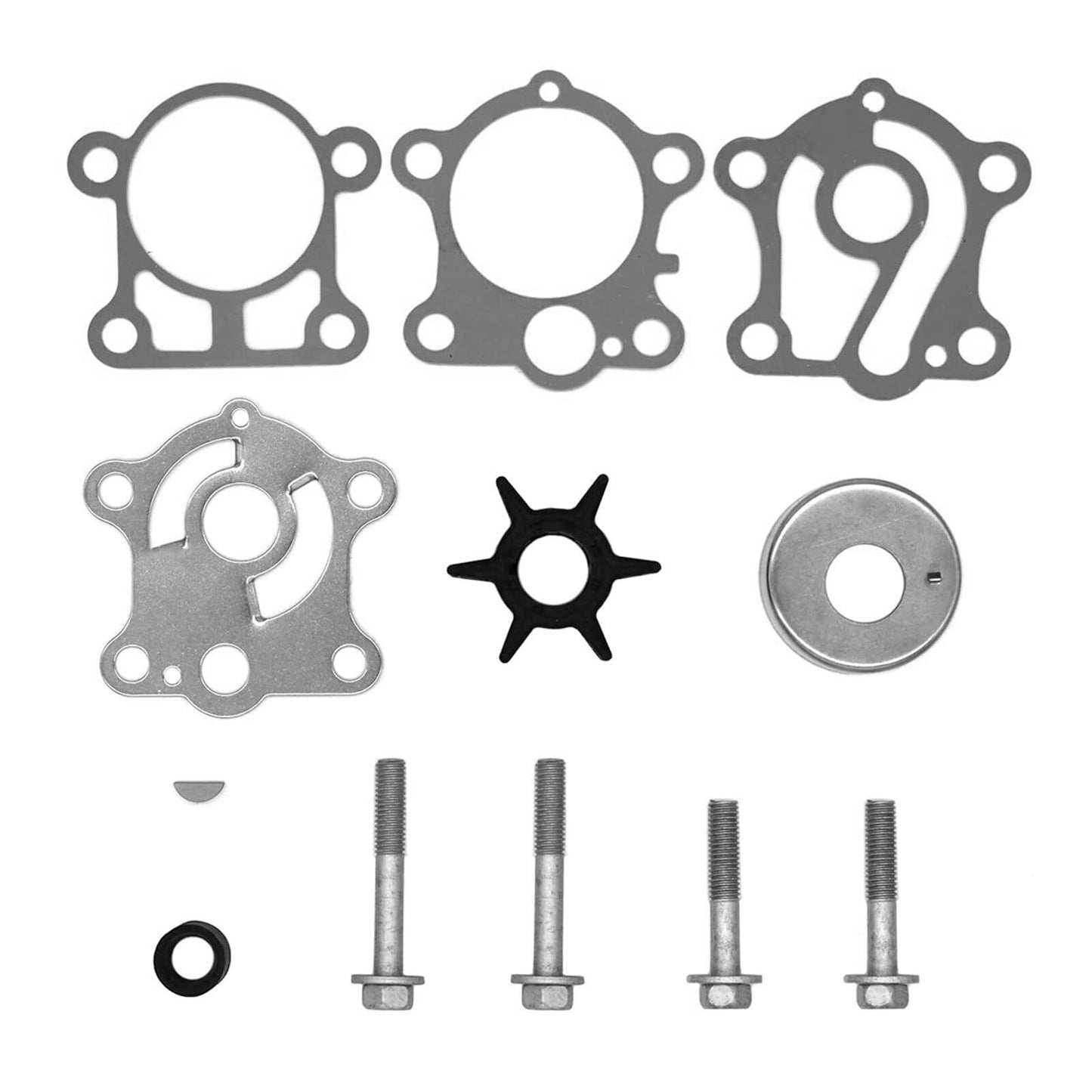 Water Pump Repair Kit RUIJADE 663-W0078-01  Replacement for Yamaha Outboard 55HP