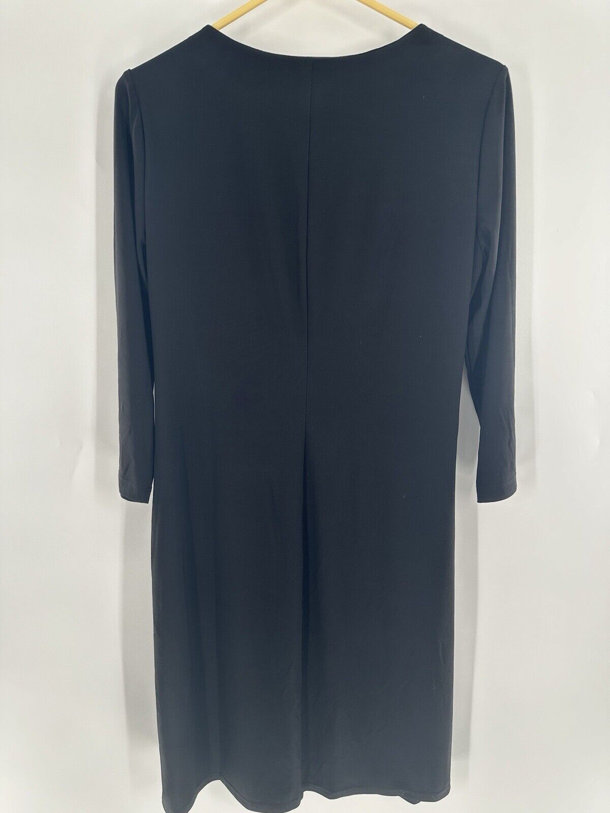 Ronni Nicole Black Dress 3/4 Sleeve size 12