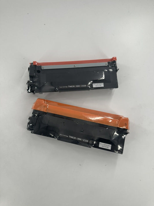 2PK TN660 TN-660 TN630 TN-630 Toner Cartridge for Brother MFC-L2700dw MFCL2740dw