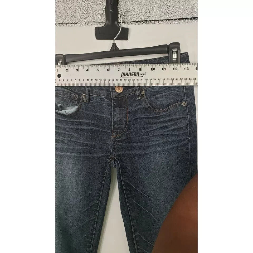 American Eagle Outfitters Jeans Womens Size 0 Skinny Super Stretch Quality...