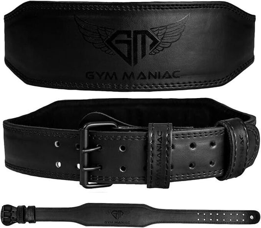 Weight Lifting Belt for Men and Women Size M Double Buckle Adjustable