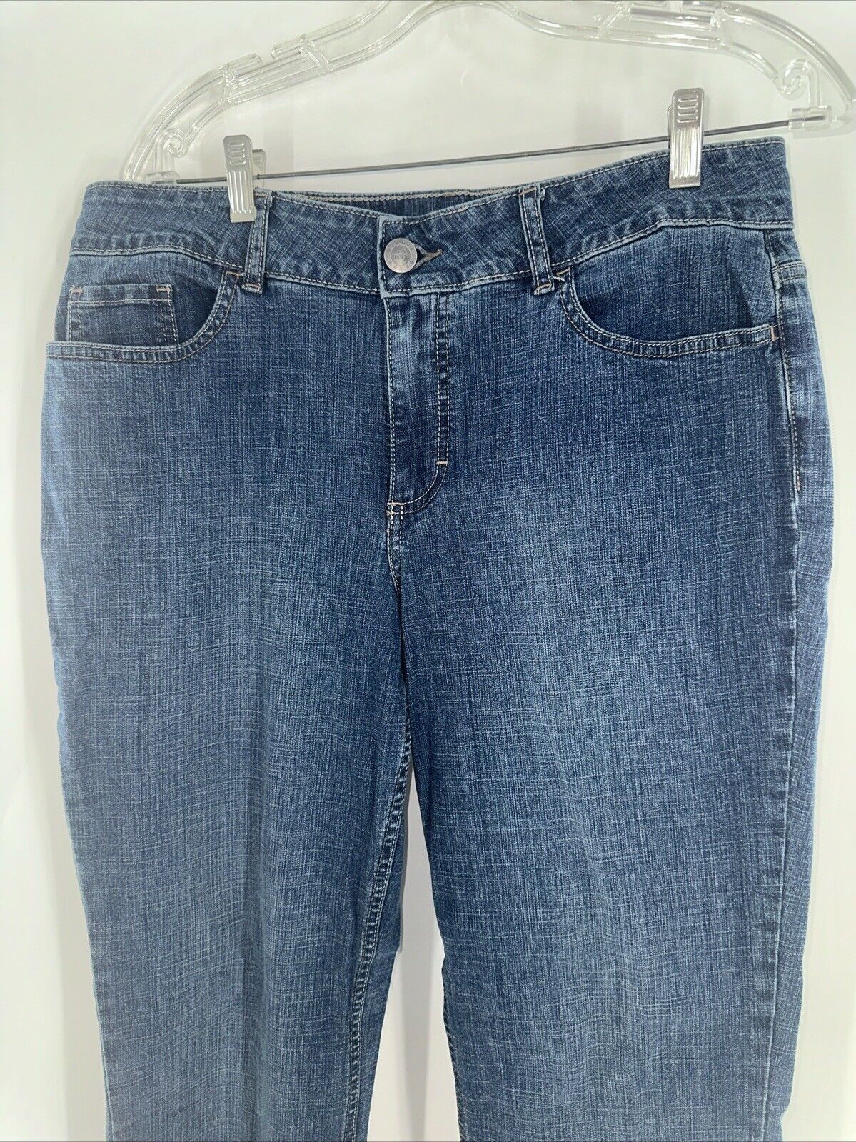 Riders by Lee Indigo Jeans Women's 12M Blue Mid Rise 5-Pocket