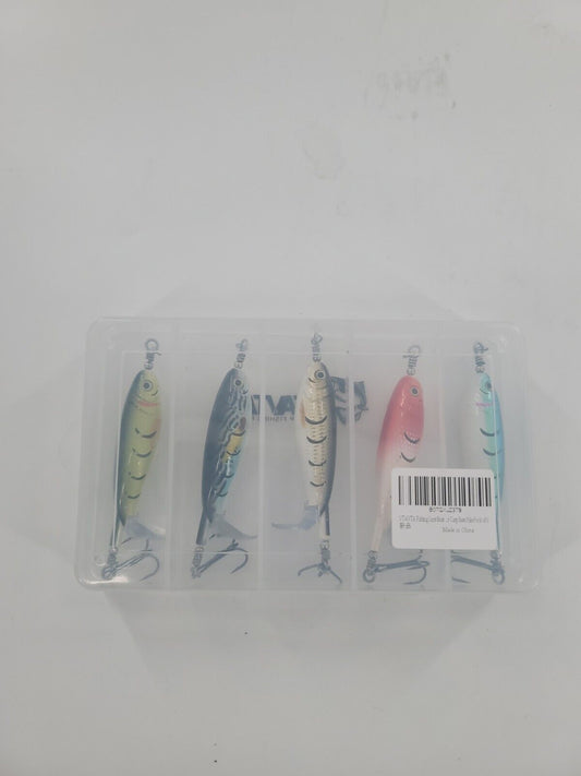 5ps Fishing Lures bait Whopper Plopper Topwater Floating Rotating Tail for Bass - Opticdeals