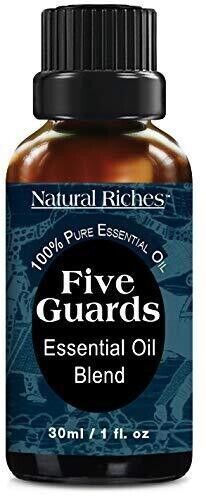 Natural Riches Five Guards Essential Oil Blend - Health Shield Aromatherapy - Cl - Opticdeals