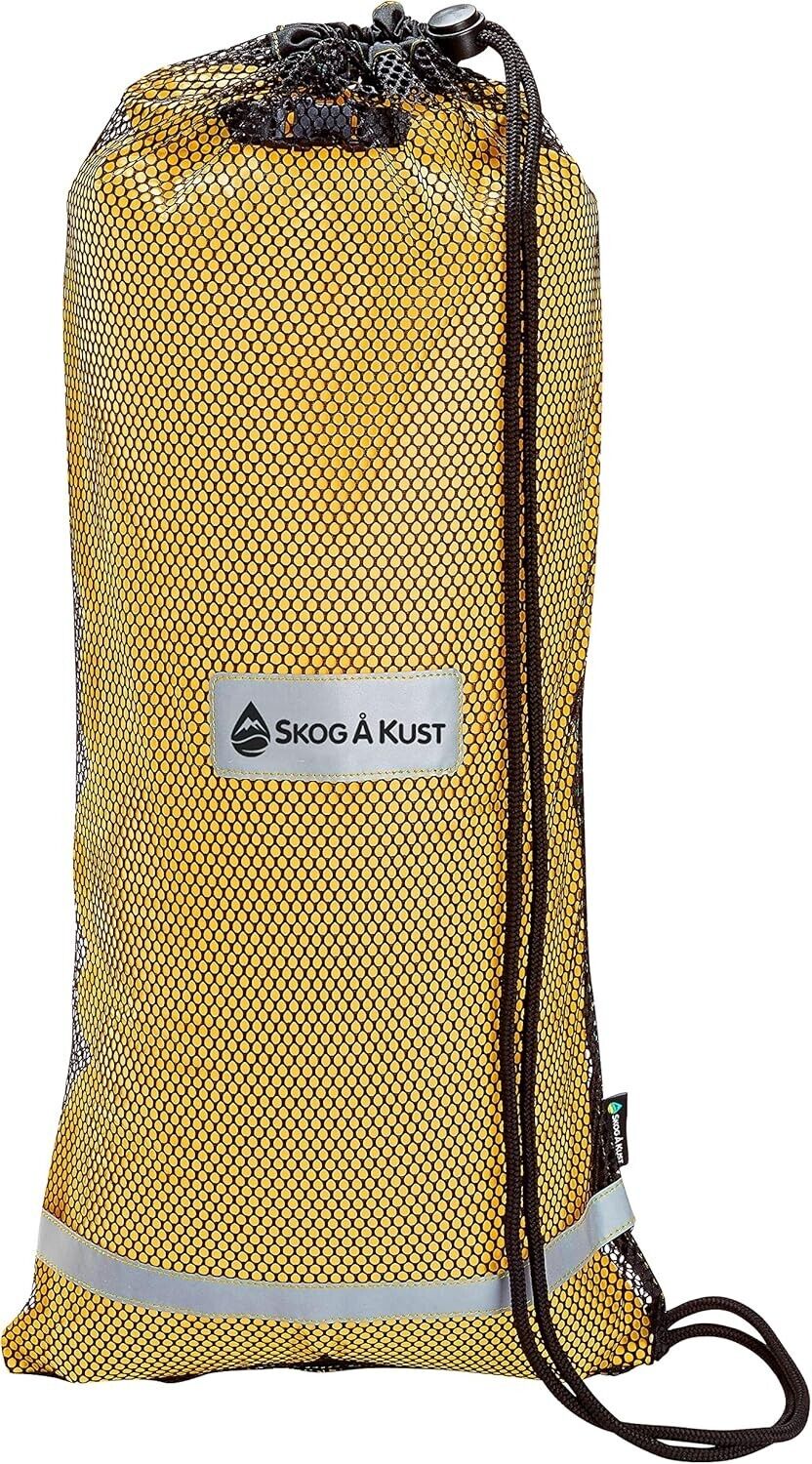 2-in-1 Mesh Snorkel Bag with Removable Interior Skog Å Kust Snorkel Såck