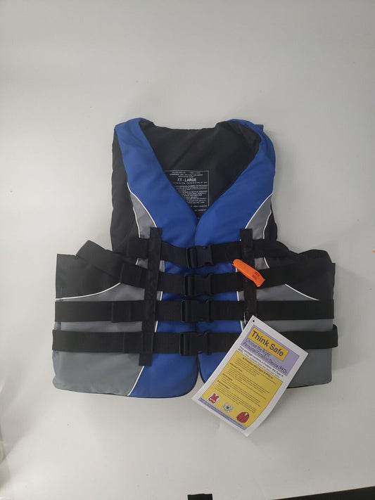 XGEAR Adult USCG Life Jacket Water Sports Life Vest XXL - Opticdeals