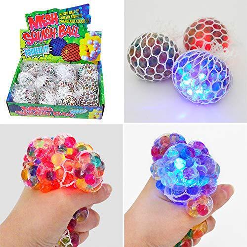 Anti-Stress Balls Squishy Squeeze Mesh Ball  Home and Office  Stress Reliver