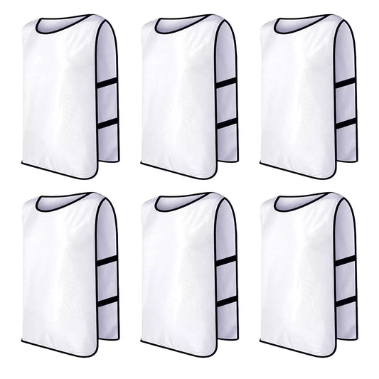 Sports team Scrimmage Training Vests Soccer Team  Mesh Vests 6 pcs Pack