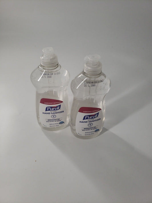 Purell Advanced Hand Sanitizer 12.6oz Gel with Flip Top (Lot of 2) - Opticdeals