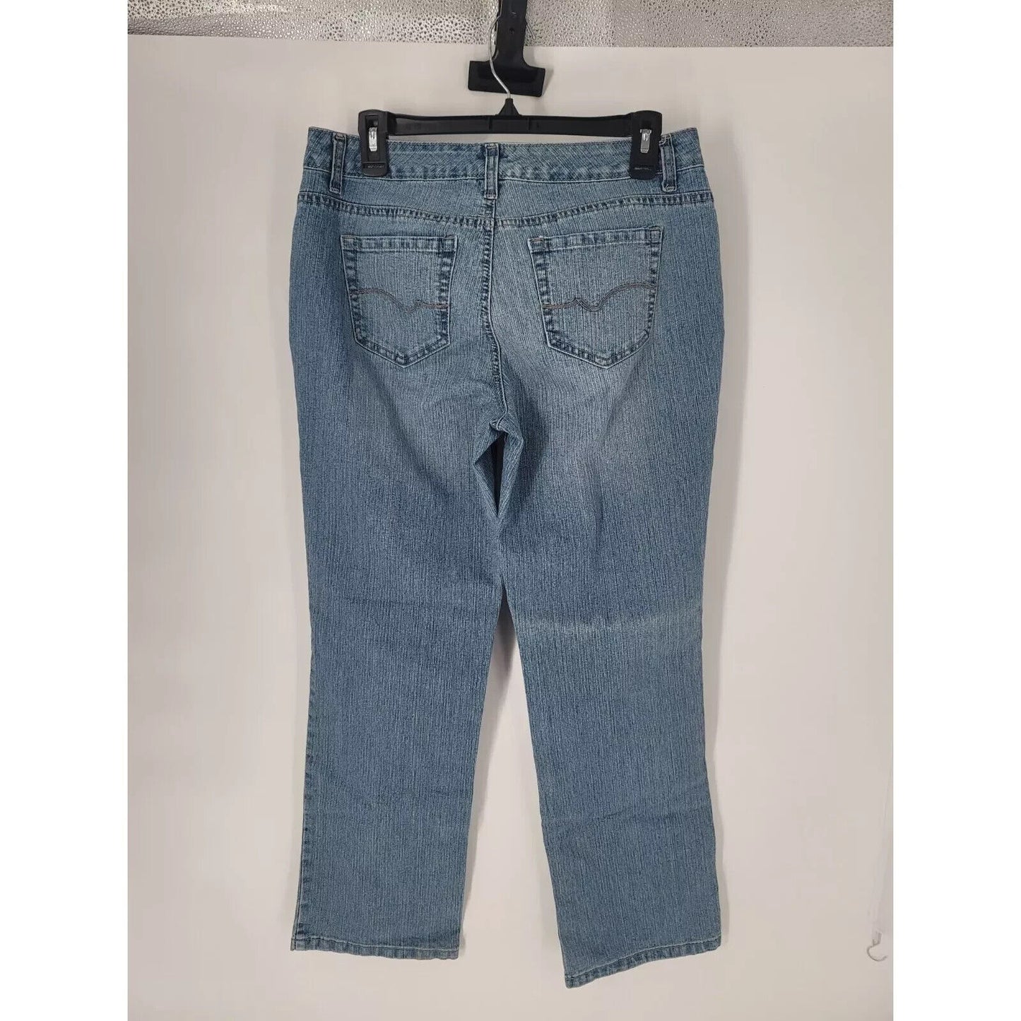 Sonoma Life + Style Modern Straight Jeans Women's Size 8 Short Blue