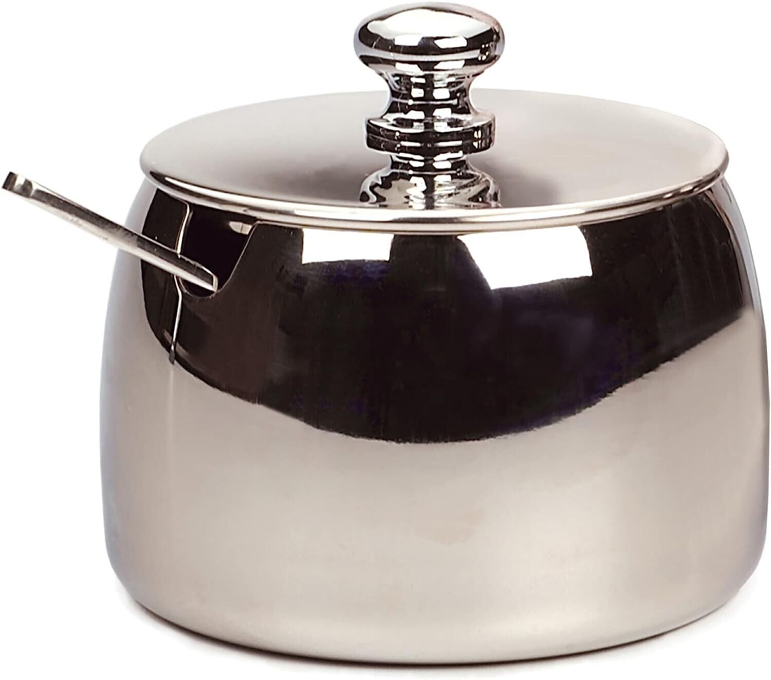 RSVP Endurance 18/8 Stainless Steel Sugar Bowl - Opticdeals