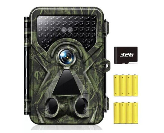 Trail Camera 1520P 20MP, Game Camera with 0.1s Trigger Speed Function and IP6...