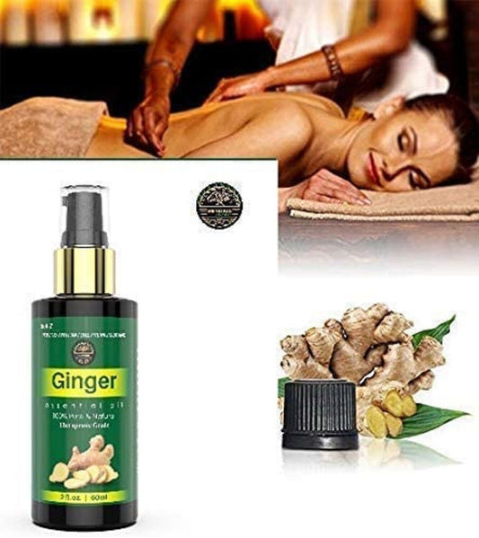 Ginger Oil Essential Massage Scrubbing Oil 100% - Opticdeals