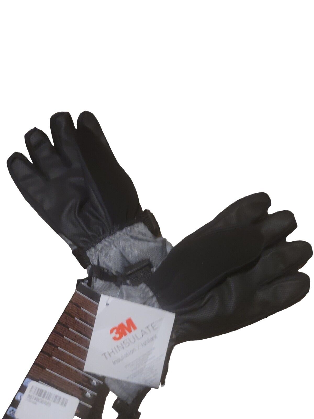 Andake Ski Gloves Sz Medium   3M Thinsulate  Touch Screen Gray Hiking - Opticdeals