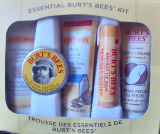 Burt's Bees Essential Burt's Bees KiT LIP BALM LOTION - Opticdeals