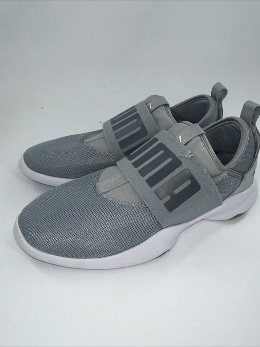 Puma Women's Slip On Soft Foam Sneaker Shoes Gray  Size 8