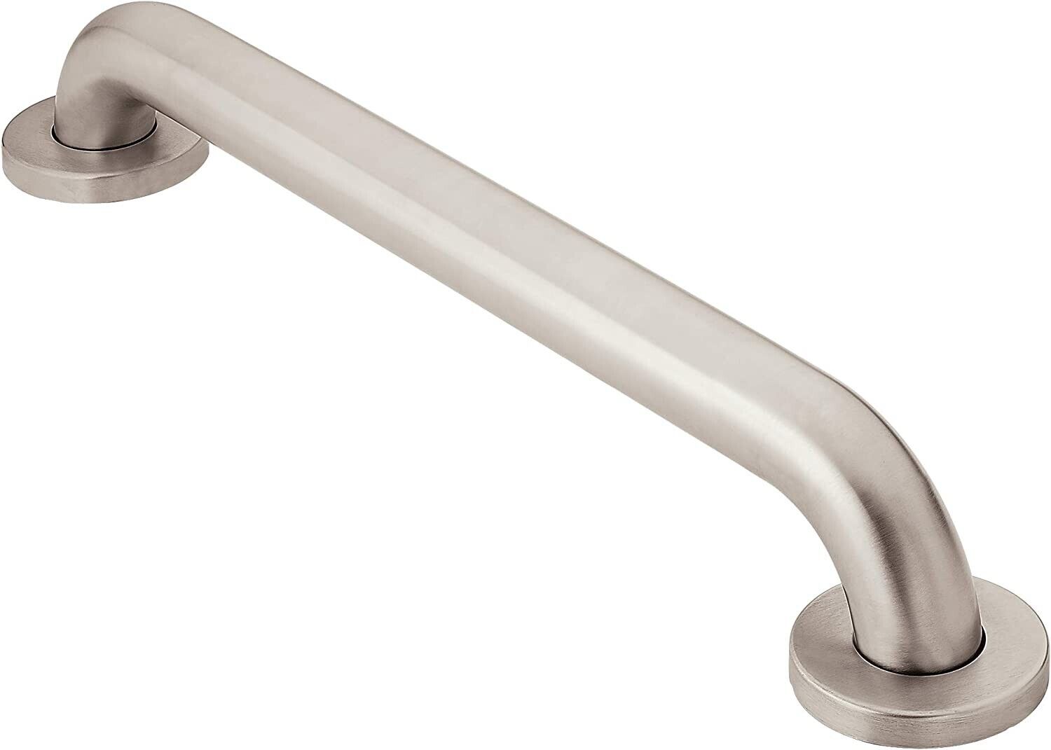 MOEN Grab Bar Assist Handle Bath Concealed Peened Stainless Steel 24 X 1-1/2  In - Opticdeals