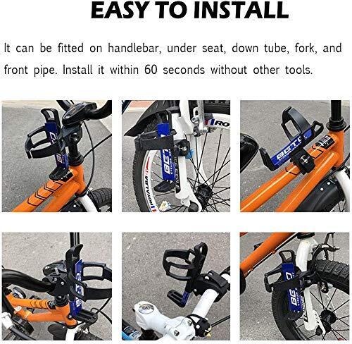 2 PCS Adjustable Bike Water Bottle Holder Mountain Road Bicycle No