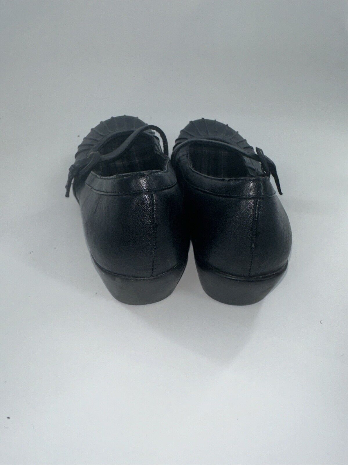 Vtg Lower East Side Womens Mary Jane Shoes Size 7.5 Black Y2K Chunky