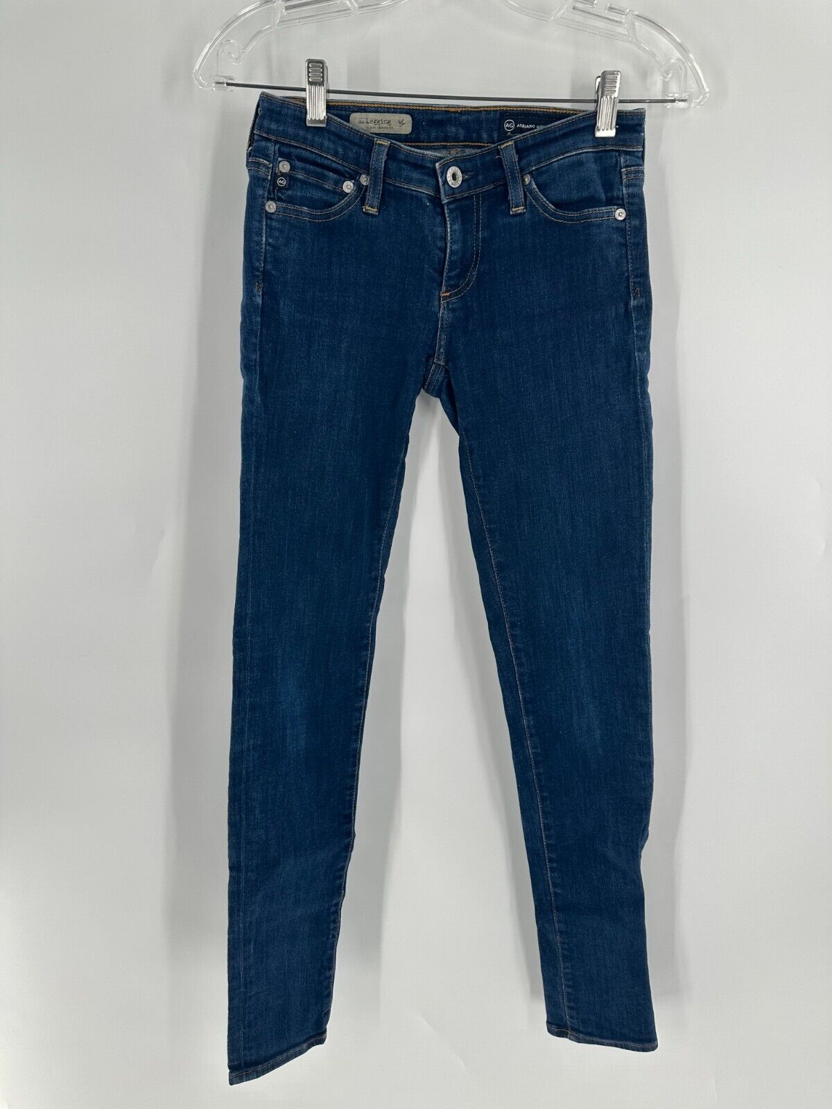 AG Adriano Goldschmied The Legging Super Skinny Fit Denim Jeans Size 25R