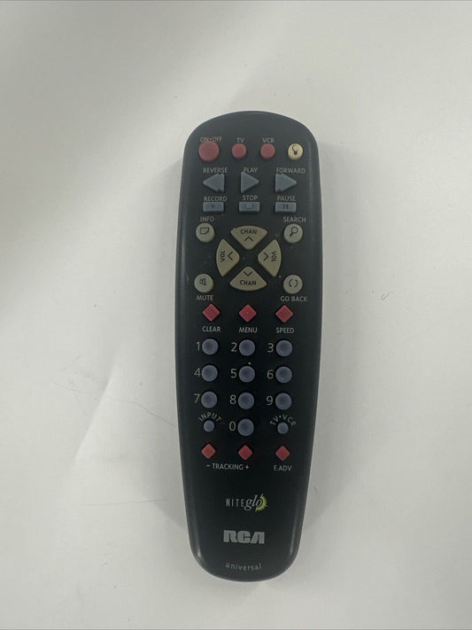 RCA Universal Remote Control NiteGlo Nite Glo TV/VCR CRK230DL Original TESTED A+