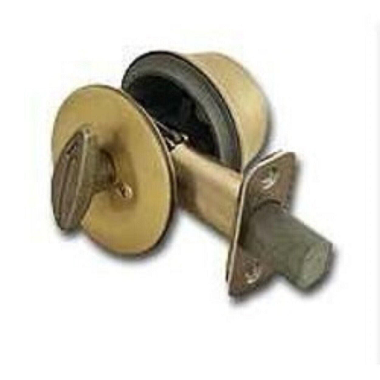 Kwikset 660 5 RCL RCS K3 BX Security Single Cylinder Deadbolt Antique Brass - Opticdeals