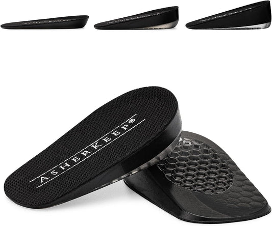 Shoe Lifts Heel Height Insoles 1in left - Opticdeals