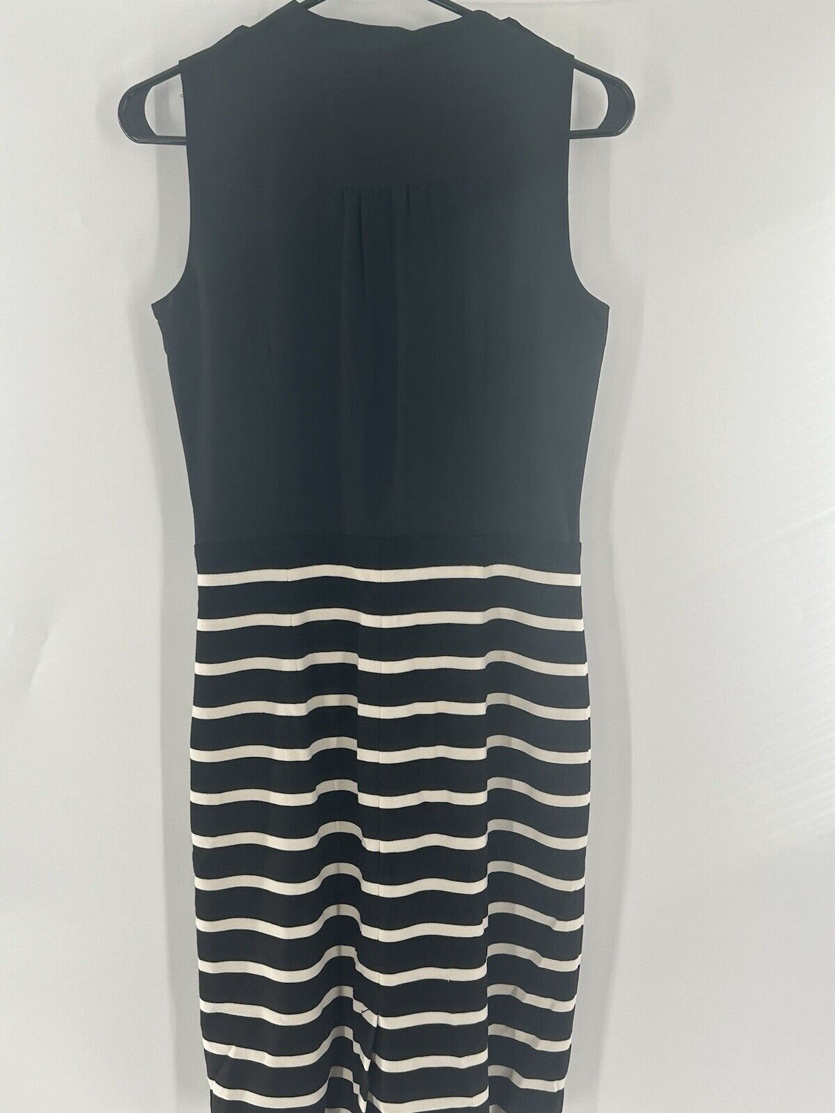 White House Black Market Striped Sleeveless Dress Womens Size 2