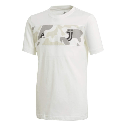 adidas Juventus  T- Shirt Youth Graphic Tee White YL