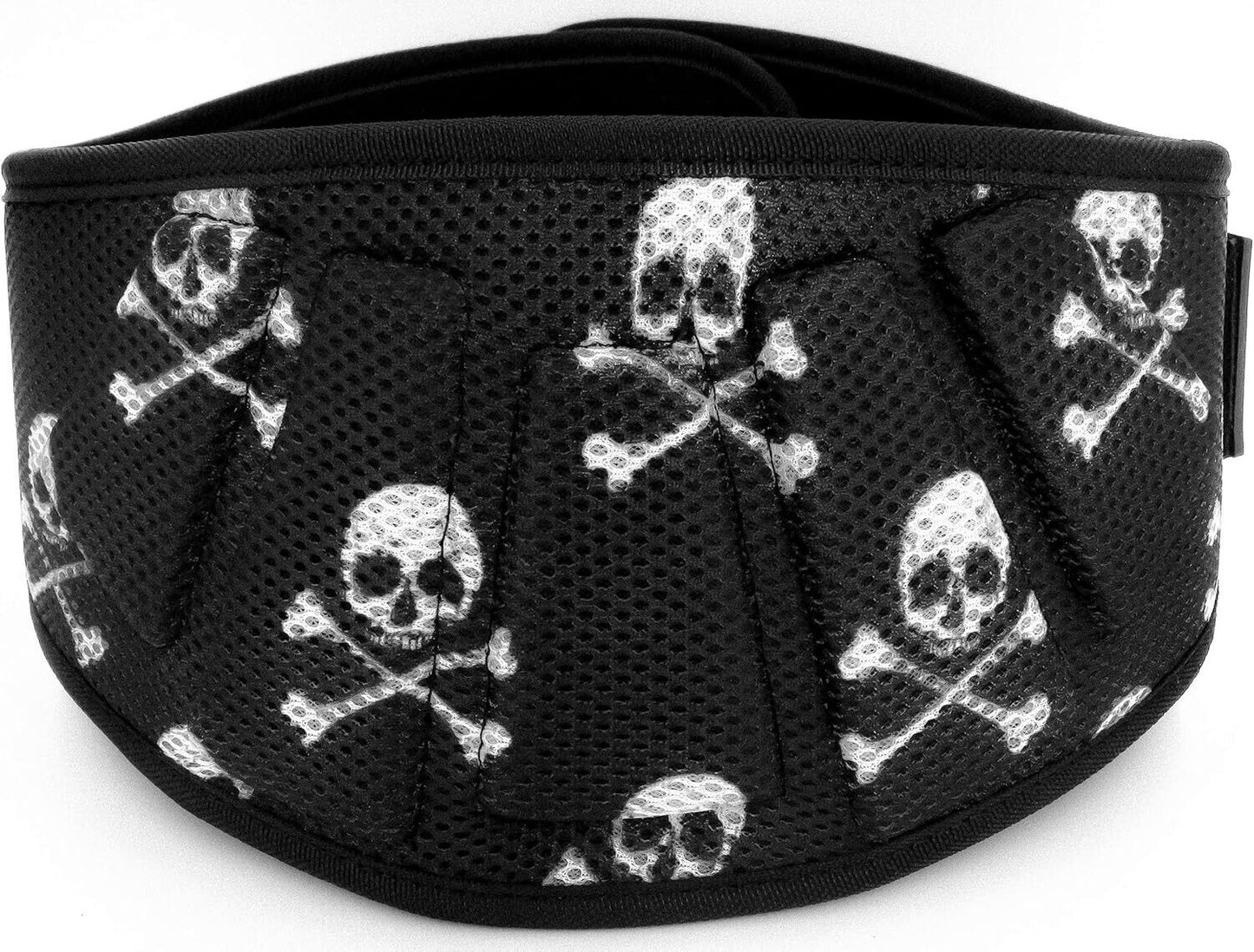 Weight Lifting Belt Size M Skull Print