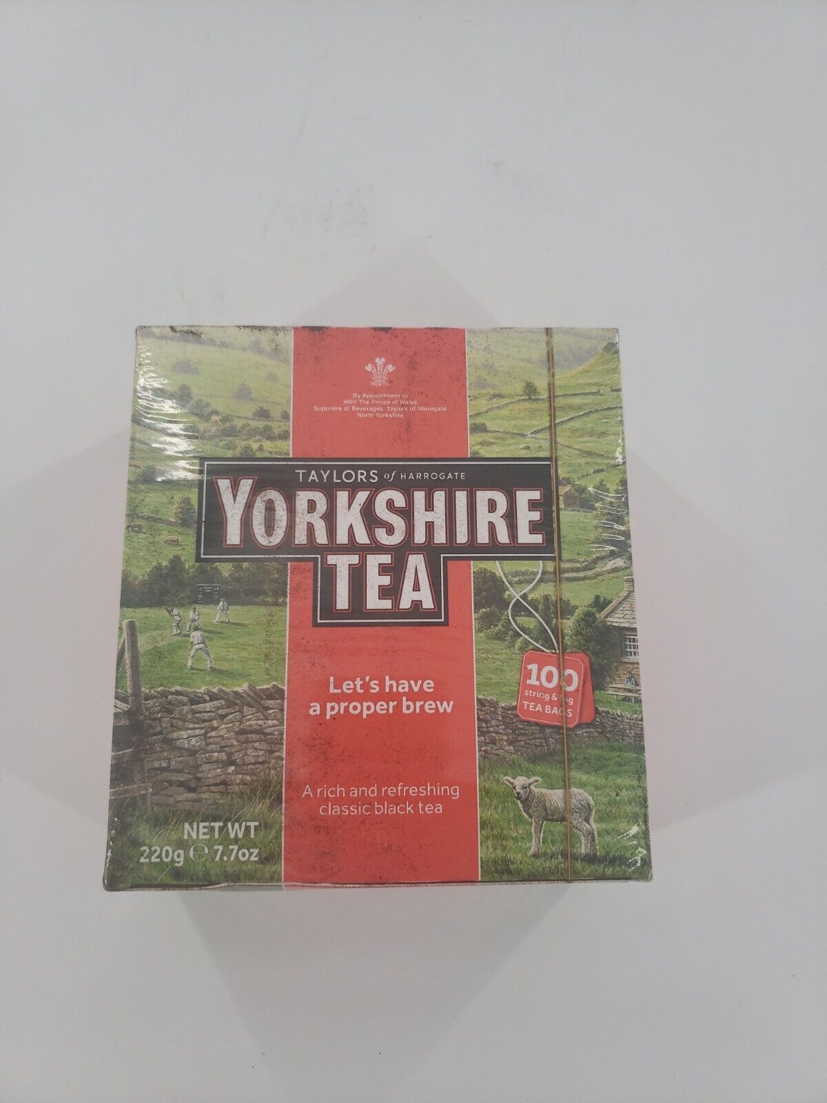 Yorkshire Tea Taylors of Harrogate, Red, 100 Count - Opticdeals