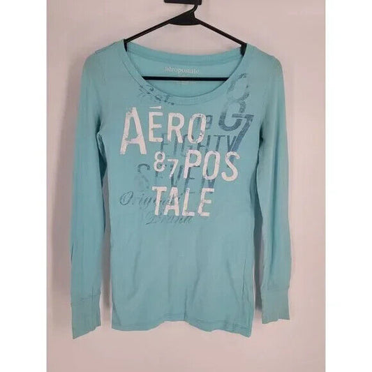 Aeropastale t shirt womens long sleeve size sp