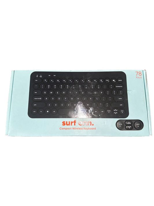 SURF ONN. COMPACT WIRELESS KEYBOARD NEW