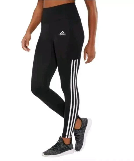 adidas Aeroknit Training Tights  Seamless 7/8 Womens Size M 3 Stripes