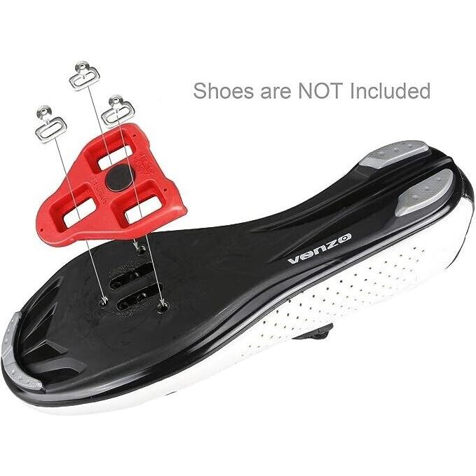 2 Pairs Look Delta Pedal Bike Cleats 9° Float Indoor Cycling Cleats Fit Peloton® - Opticdeals