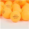 Huieson  50-Pack Ping Pong Balls Orange  Table Tennis  Advanced ABS Plastic - Opticdeals