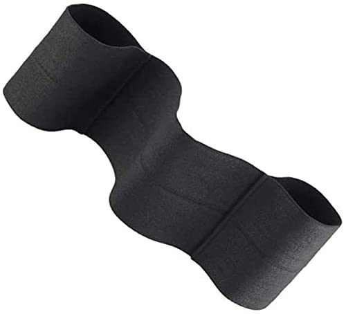 Bench Press Slingshot Power Weight Lifting Training Fitness Increase Strength Push Up Gym Workout (Black, S) - Opticdeals