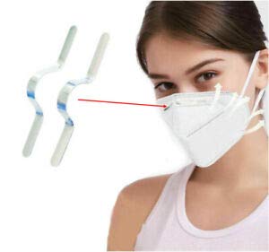 Yifantacy Aluminum Flexible Strong Adhesive Mask Nose Bridge Strip - Great for - Opticdeals