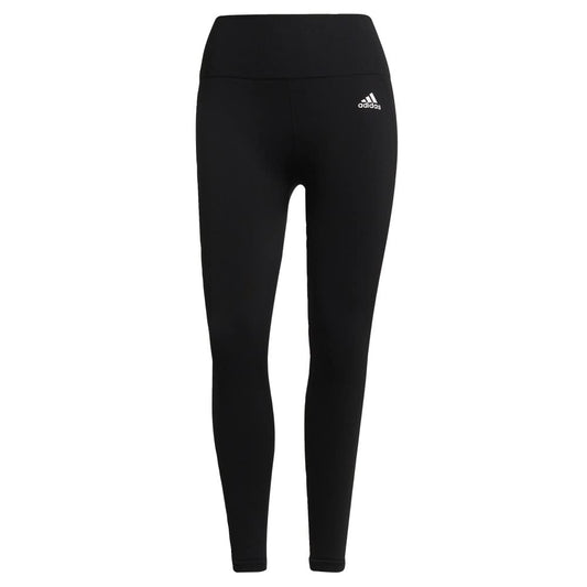 adidas 7/8 3S 3 Stripes Training Tights Black (Black/White, Medium) - Opticdeals