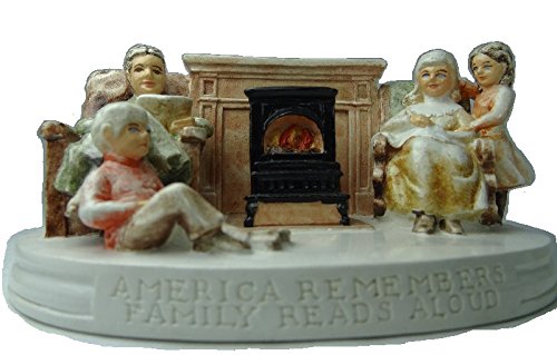 Sebastian Miniatures America Remembers Family Reads Aloud - Opticdeals