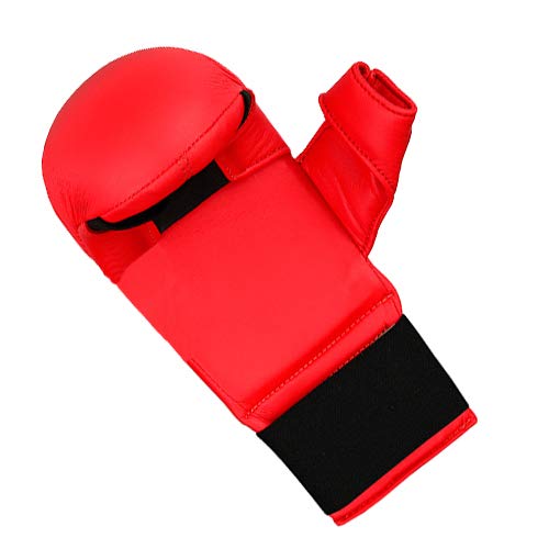 Karate Gloves Sz M Red - Opticdeals