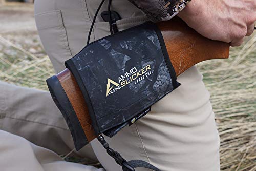 Alpine Innovations D.O.P.E Window Ammo Slicker Buttstock Ammo Pouch | Large Caliber Fits 7 Rounds | Vanish Shadow - Opticdeals