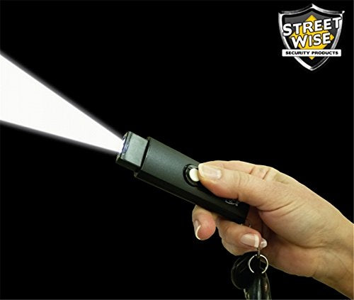 Streetwise USB 22,000,000 Keychain Stun Gun Key Chain and Flashlight - Opticdeals